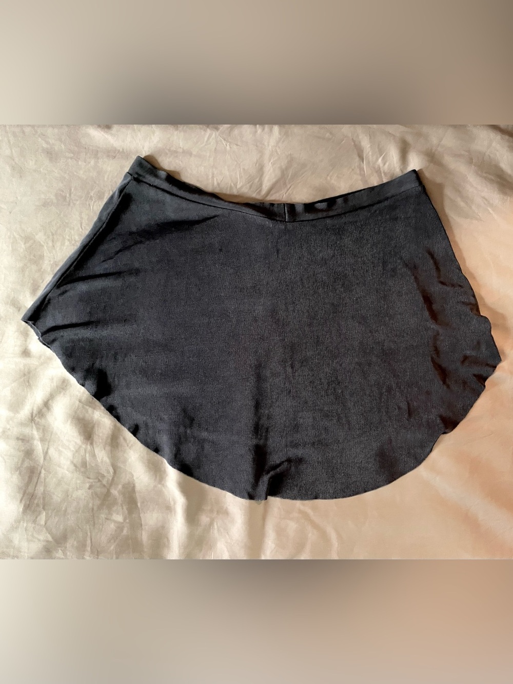 Bullet Pointe Dark Gray Ballet Skirt